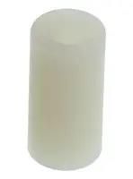 SPACER, ROUND, NYLON, 0.25IN X 25.4MM