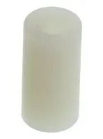 SPACER, ROUND, NYLON, 0.25IN X 25.4MM