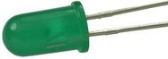 LED, GREEN, T-1 3/4 (5MM), 5.2MCD, 565NM