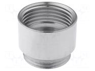 Thread adapter; Int.thread: M20; Ext.thread: PG11; brass LAPP