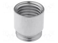 Thread adapter; Int.thread: M12; Ext.thread: PG7; brass; Pitch: 1.5 LAPP