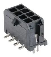 CONNECTOR, HEADER, 8POS, 2ROW, 3MM