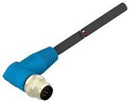 SENSOR CORD, 8P M12 PLUG-FREE END, 19.7"