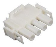 CONNECTOR HOUSING, PLUG, 4POS