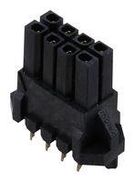 CONNECTOR, RCPT, 8POS, 2ROW, 3MM