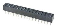 CONNECTOR, RCPT, 34POS, 2ROW, 2MM