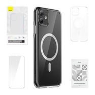 Phone case Baseus Magnetic Crystal Clear for iPhone 11 (transparent), Baseus