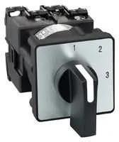 ROTARY SWITCH, 1 POLE, 5.6A, 230V, 45DEG