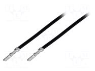 Cable with connectors; CLIK-Mate female; Contacts ph: 1.5mm MOLEX