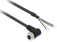 SENSOR CORD, 4P M12 RCPT-FREE END, 20M