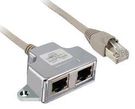 MODBUS RJ45 MALE-RJ45 FEMALE CABLE, 1M