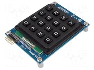 Pmod module; prototype board; 16-button keypad DIGILENT