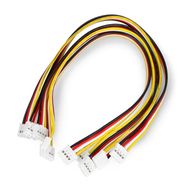 Grove - a set of 5 female-female 4-pin - 2mm/20cm cables without latch