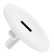 SWITCH CAP, WHITE, PUSH BUTTON