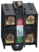 LIMIT SWITCH CONTACT BLOCK, 2 POLE
