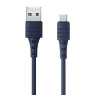 Cable USB Micro Remax Zeron, 1m, 2.4A (blue), Remax