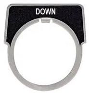 LEGEND PLATE, 30MM CONTROL & SIGNAL UNIT