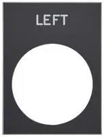 NAME PLATE, 30MM X 40 MM, PUSHBUTTON