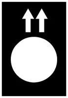 LEGEND PLATE, 30MM X 40MM, PENDANT CNTRL