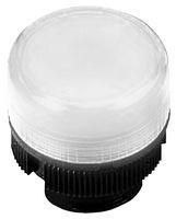 PILOT LIGHT HEAD, CLEAR, ROUND, 22MM