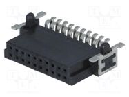 Connector: PCB to PCB; female; PIN: 20; 1.27mm; har-flex®; 2.3A; SMT HARTING