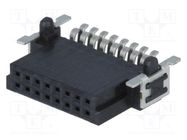 Connector: PCB to PCB; female; PIN: 16; 1.27mm; har-flex®; 2.3A; SMT 