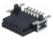 Connector: PCB to PCB; socket; female; PIN: 12; har-flex®; 150VAC HARTING
