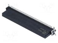 Connector: PCB to PCB; socket; female; PIN: 68; har-flex®; vertical HARTING