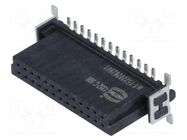 Connector: PCB to PCB; socket; female; PIN: 26; har-flex®; vertical HARTING