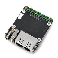 Mini Dual Gigabit Ethernet Base Board for Raspberry Pi CM 4 - Waveshare 22360