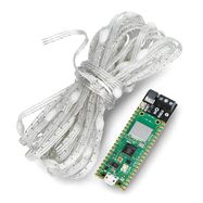 Wireless Plasma Kit - RP2040 microcontroller board + LED strip - PiMoroni PIM657