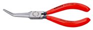 KNIPEX 31 21 160 SB Flat Nose Pliers (Needle-Nose Pliers) plastic coated black atramentized 160 mm (self-service card/blister)