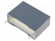 Capacitor: polyester; 2.2uF; 250V; 160VAC; 250VDC; 22.5mm; ±10%; R60 KEMET