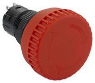 EMERGENCY STOP SWITCH, DPST-NC, 120VAC