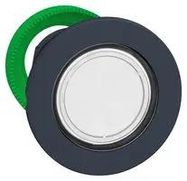 PILOT LIGHT HEAD, WHITE, ROUND, 30MM