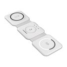 Choetech T588-F 3in1 Magnetic Wireless Charger 15W (white), Choetech