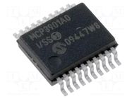 IC: A/D converter; AFE; SPI; 16bit; 64ksps; SSOP20; -40÷85°C; tube MICROCHIP TECHNOLOGY