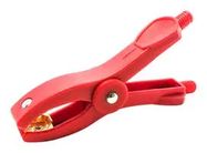 BATTERY CLIP, 25MM, RED, 50A