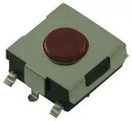 TACTILE SWITCH, 0.05A, 24VDC, 160GF, SMD