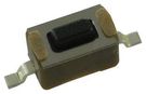 TACTILE SWITCH, SPST, 0.05A, 24VDC, SMD