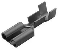 FEMALE DISCONNECT, 6.35MM, 18-14AWG; Product Range:FASTON 250 Series; Terminal Type:Female Quick Disconnect; Tab Size - Metric:6.35mm x 0.81mm; Tab Size - Imperial:0.25" x 0.032"; Wire Size AWG Min:18AWG; Wire Size AWG Max:14AWG; Insulator Colour:-; Condu