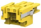 RCPT HOUSING, 2POS, THERMOPLASTIC, YEL