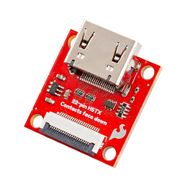 HSTX 22-pin DVI adapter for Raspberry Pi 5/IoT RedBoard RP2350 - SparkFun BOB-28468