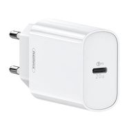 Wall charger Remax, RP-U70, USB-C, 20W (white), Remax
