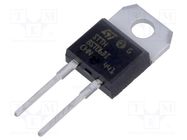 Diode: rectifying; THT; 600V; 8A; tube; Ifsm: 55A; TO220ACIns; 13ns STMicroelectronics