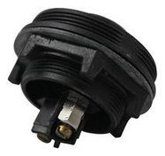 CIRCULAR CONNECTOR, RCPT, 2POS, SCREW