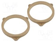 Spacer ring; MDF; 165mm; Rover; impregnated,varnished; 2pcs. 4CARMEDIA