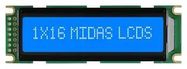 ALPHANUMERIC DISPLAY, STN, 6.56MM, COB