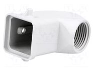 Enclosure for connectors: HDC; size 3A; for cable; for latch MOLEX