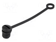 Protection cover; IP67; for cable; Enclos.mat: plastic AMPHENOL LTW